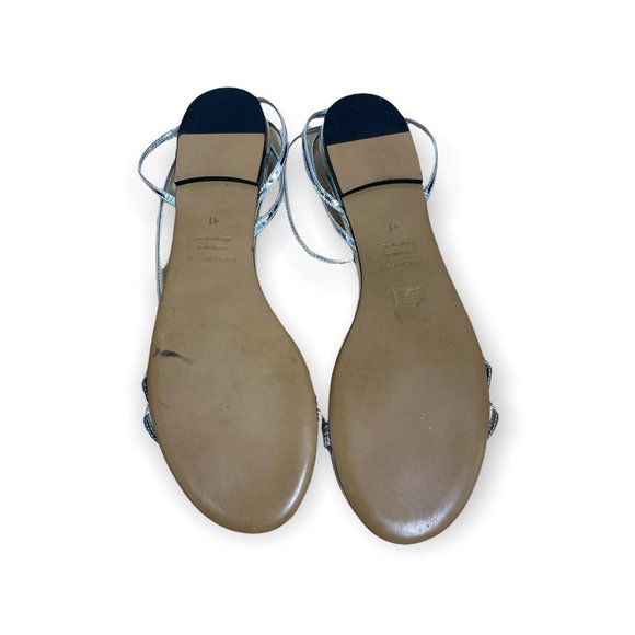 Isabel Marant Aldis Mirrored Leather Sandal - Picture 4 of 5